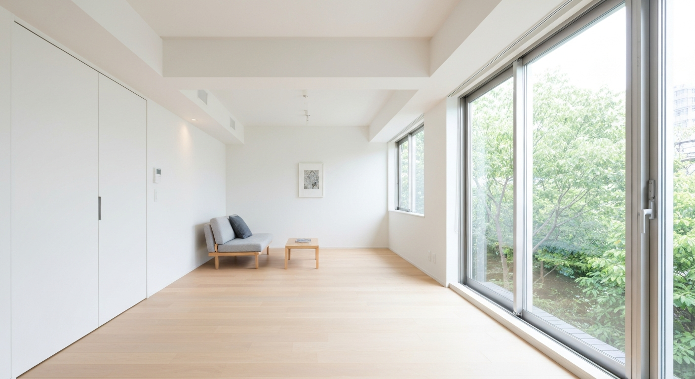 ミニマリスト 部屋のミニマリスト部屋で人生を軽くする！手放した後の変化について解説するイメージ画像