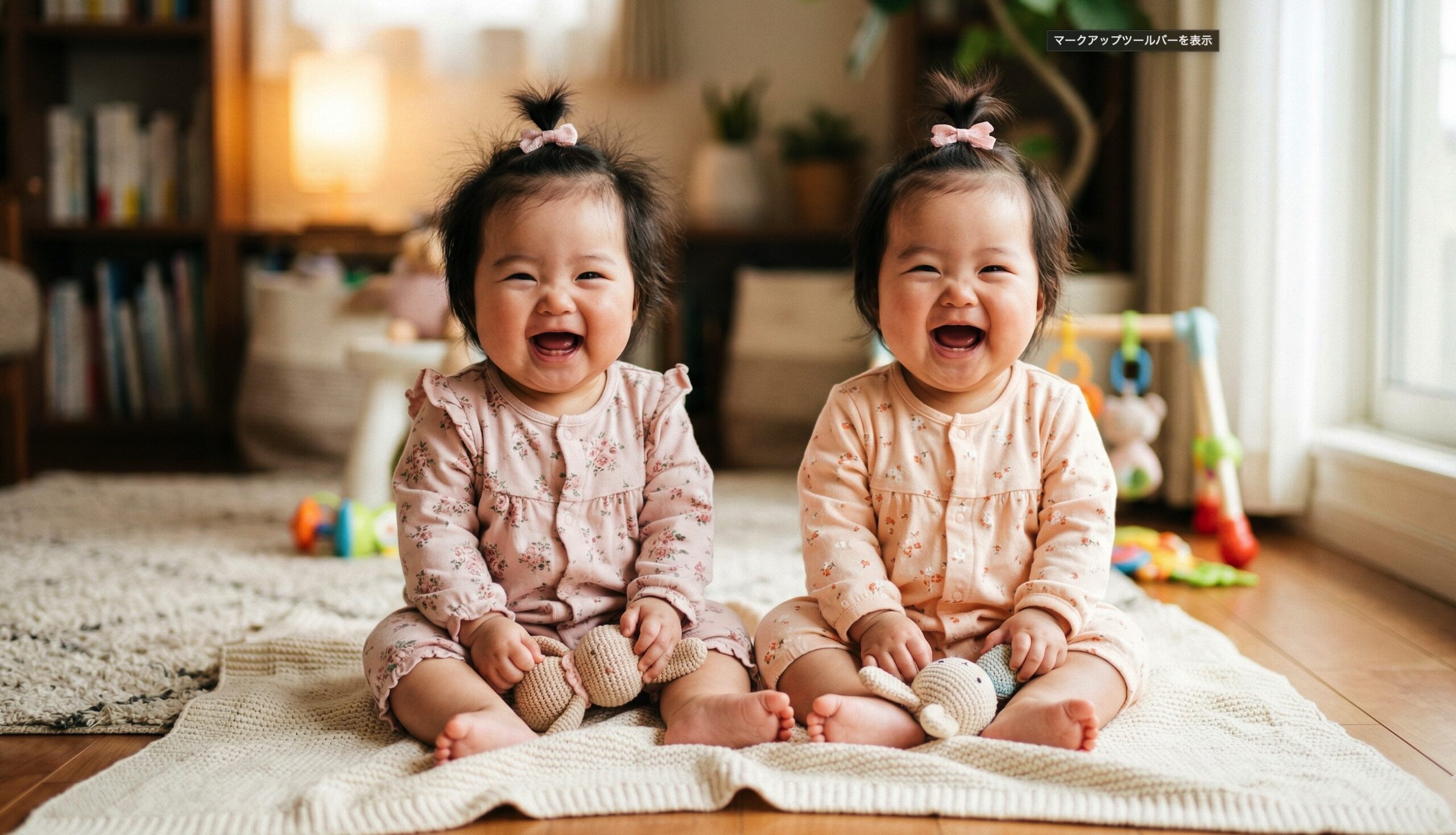 双子　赤ちゃん